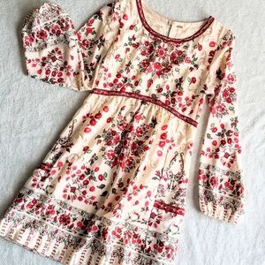 Free People boho babydoll dress
